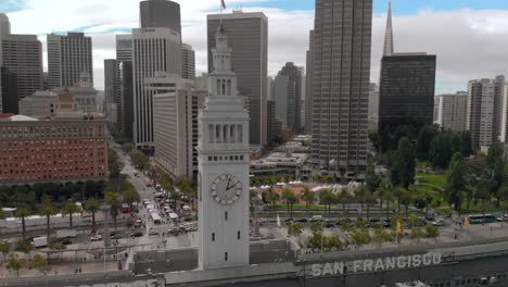 aerial views of san francisco​, california