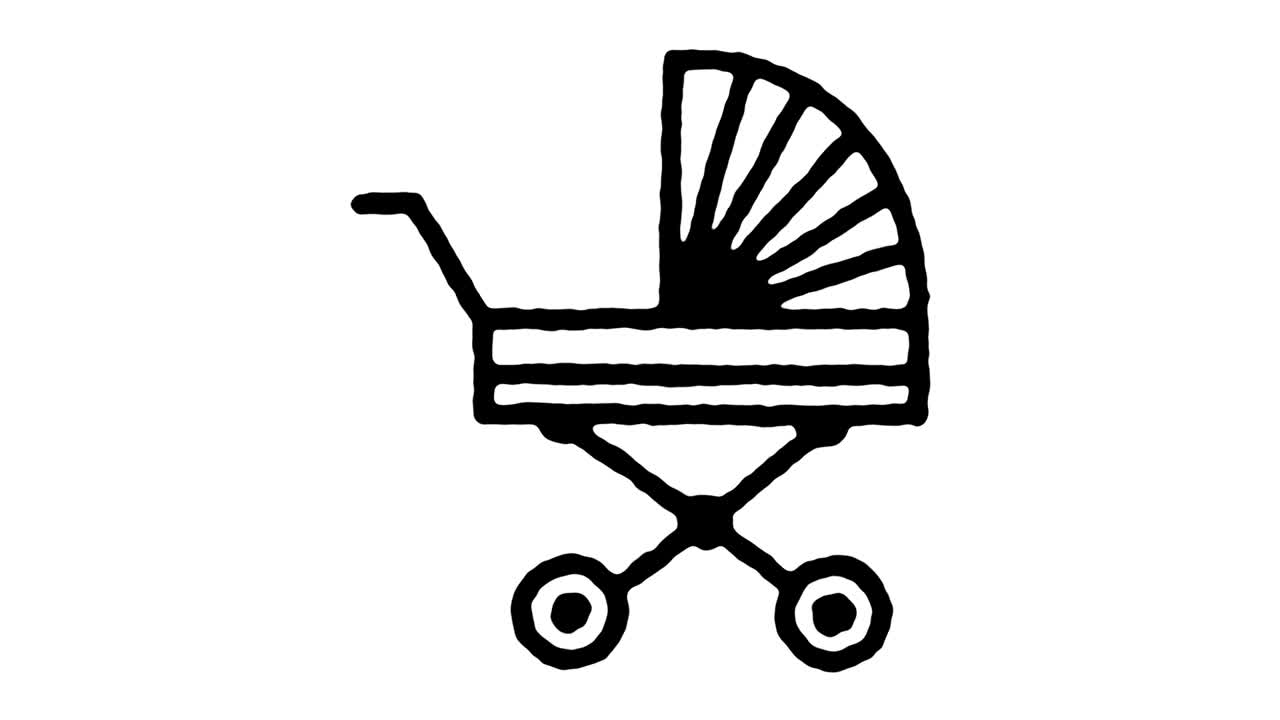 장난감 바가 도들 라인 아이콘 애니메이션