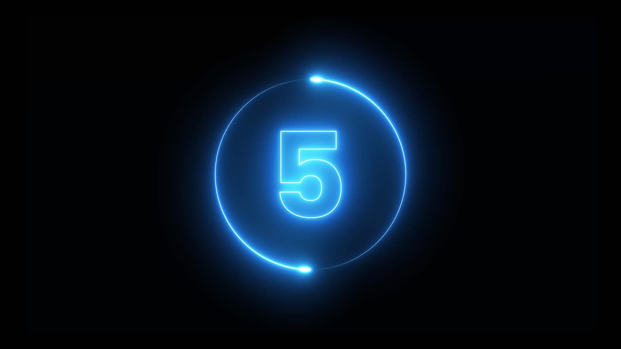 Neon Aftelgetallen