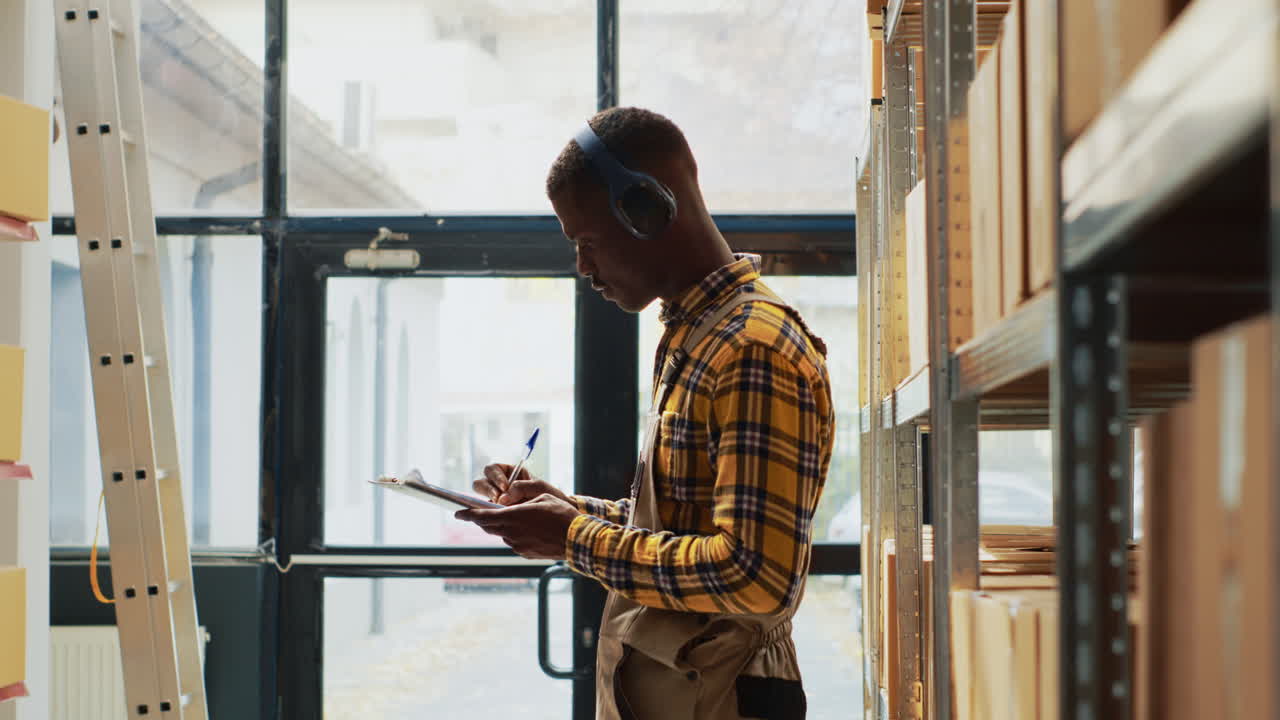 trabajadores de almacén