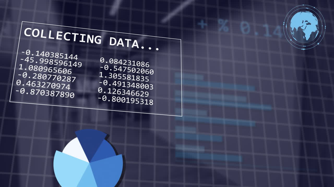 사무실에서 재무 데이터 처리의 활성화