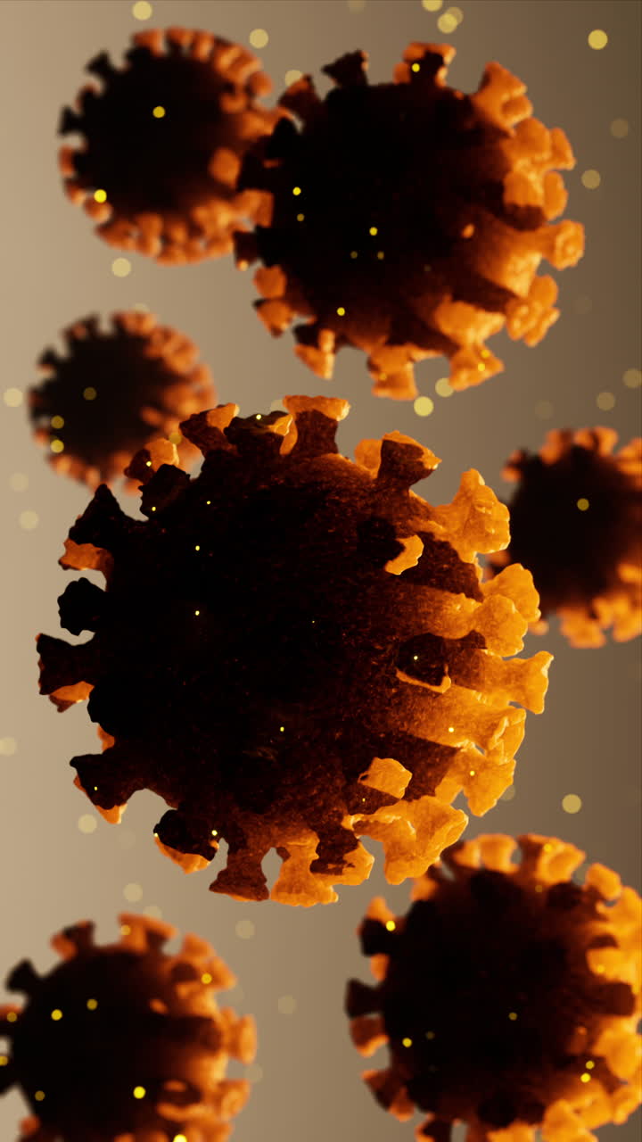 3D-gengivelse af coronavirus