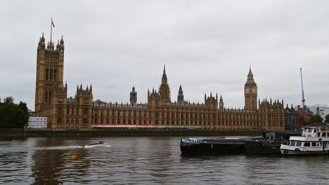 palace of westminster and big ben in london