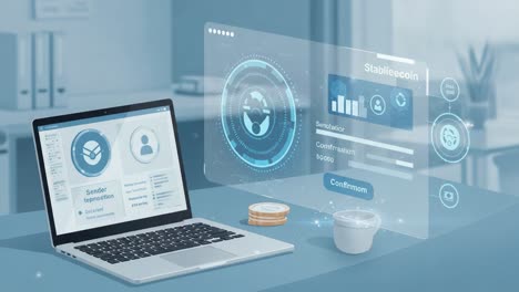 Exploring Digital Finance: A Glimpse into the Use of Stablecoins and Secure Transactions in Modern Online Banking Systems