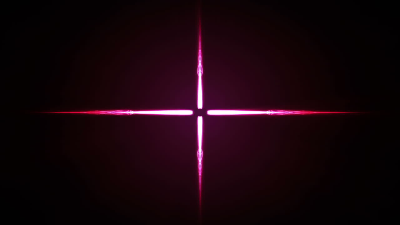 relámpagos y luces rosas