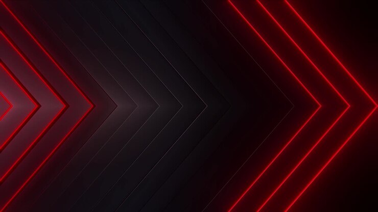 Abstract Dark Red Arrows Background