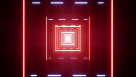 deslumbrante circuito múltiple de túnel de luz vj