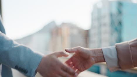 Business,-people-and-handshake-outdoor