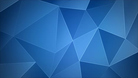 fondo poligonal azul abstracto