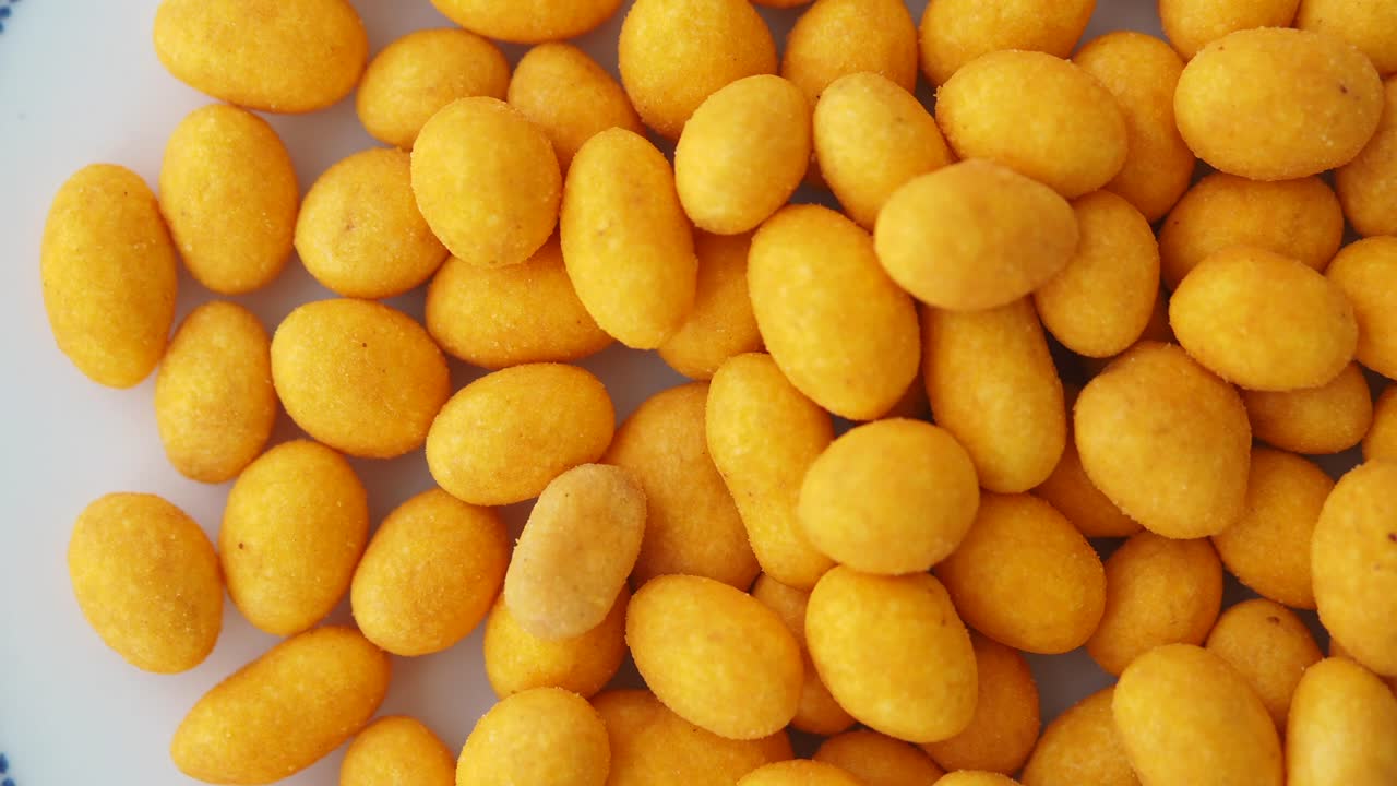 Pile of Coated Peanuts