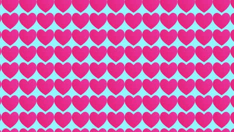 animación de fondo con marca de corazón gráficos de movimiento