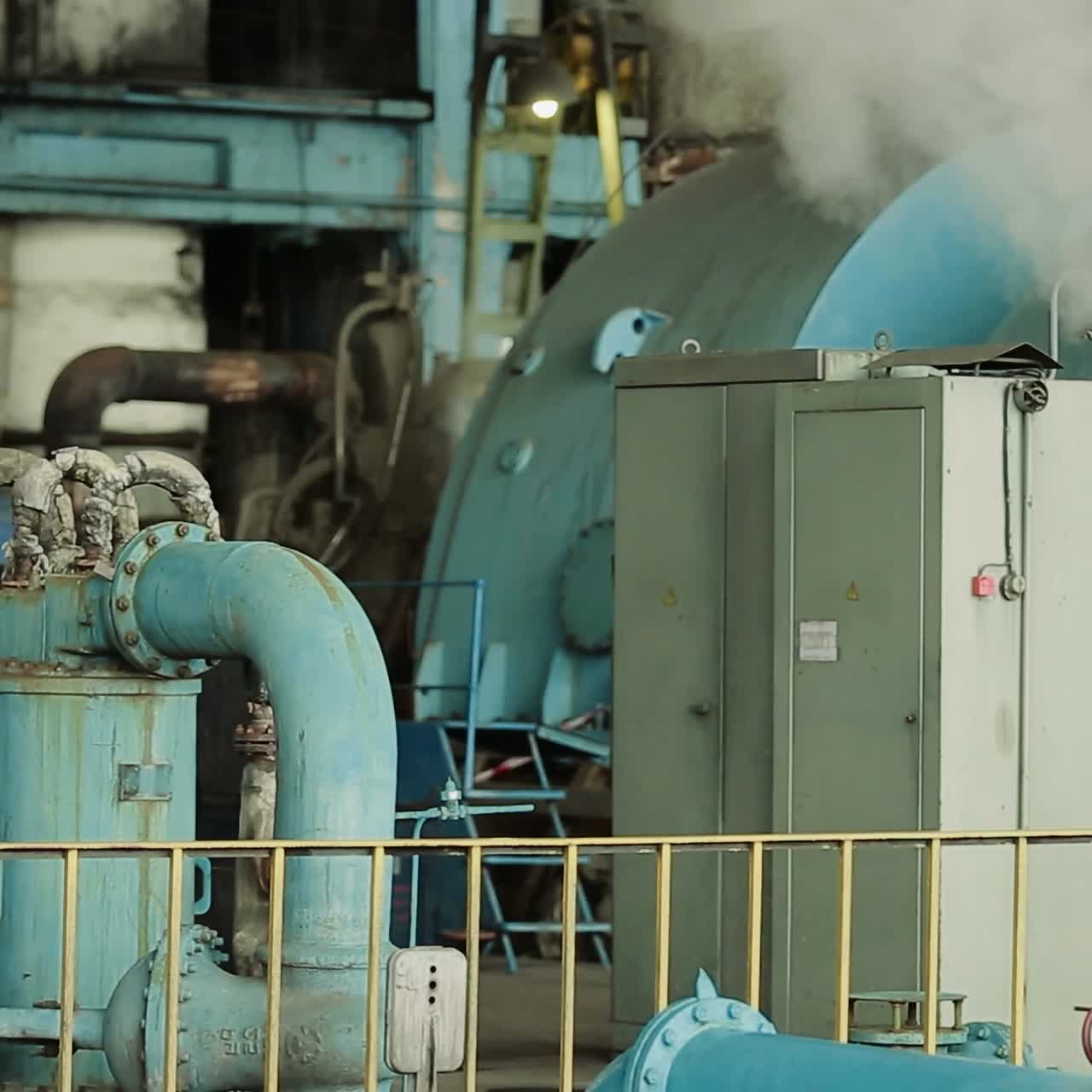 fábrica industrial en el interior