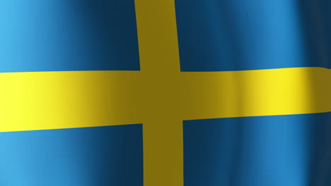 Aniamtion-of-waving-flag-of-sweden