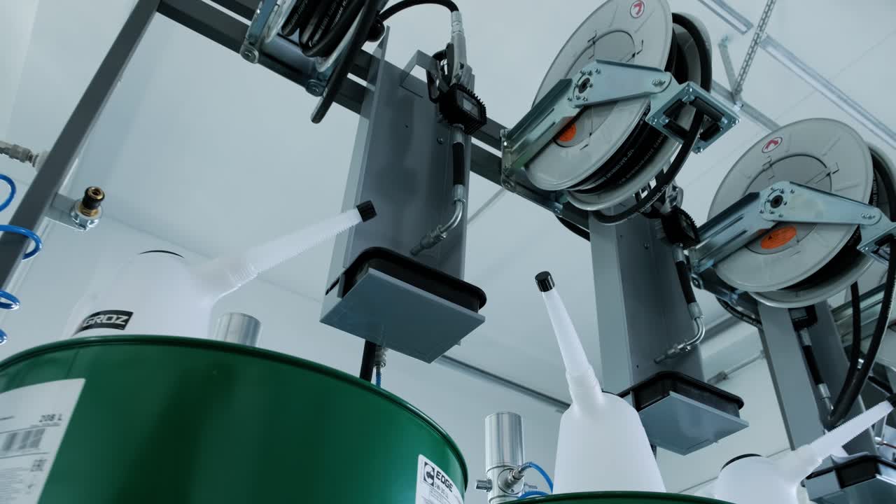 equipos de mantenimiento industrial y sistemas de distribución de aceite