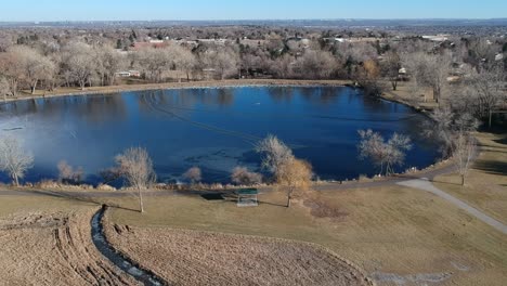 A-pull-away-from-a-semi-frozen-lake