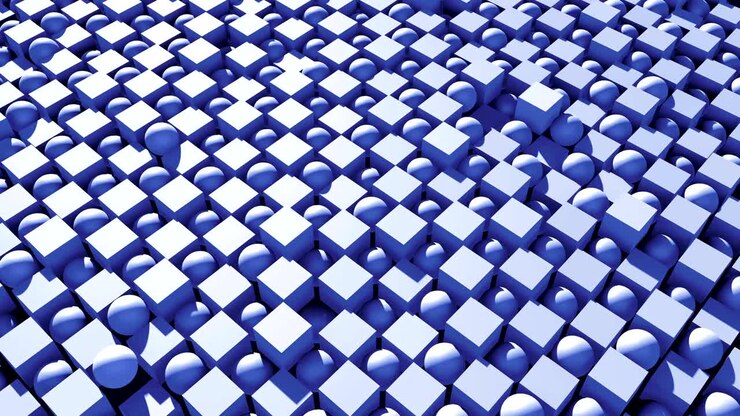Surface sphere and cubes