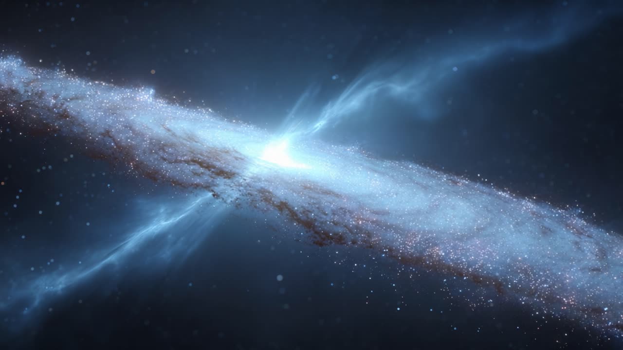 Majestætisk Spiralgalakse: En Betagende Rejse Gennem Rum og Tid Fanget i To Billeder, der Viser Himmelske Vidundere og Kosmisk Skønhed