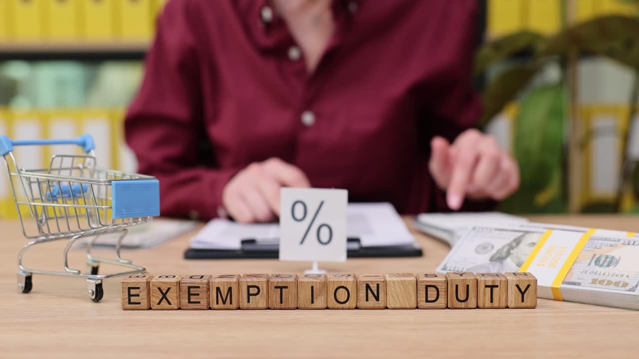 Tax Exemption and Duty Concept