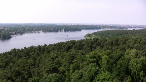 Havel-Cerca-De-Wannsee-En-Berlín,-Alemania