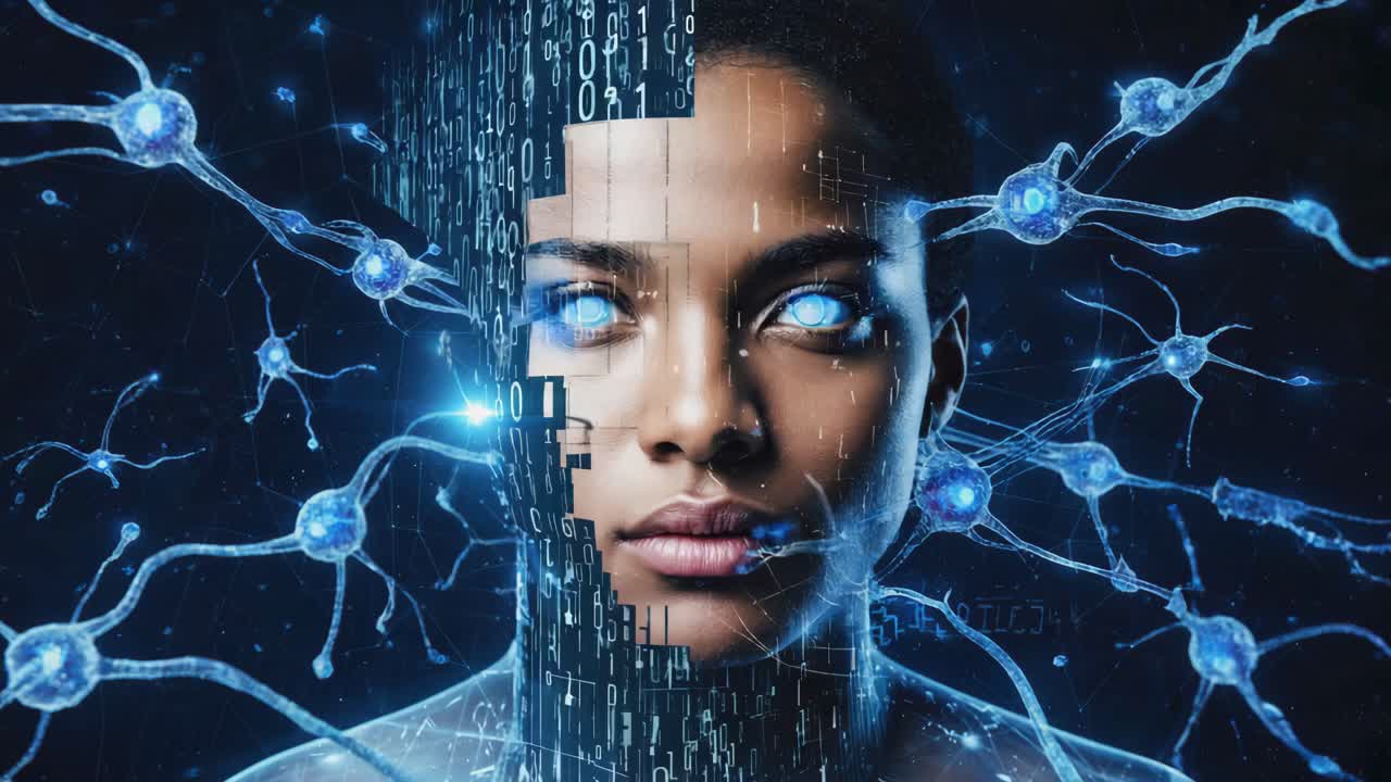 Artificial Intelligence Neural Network Connection