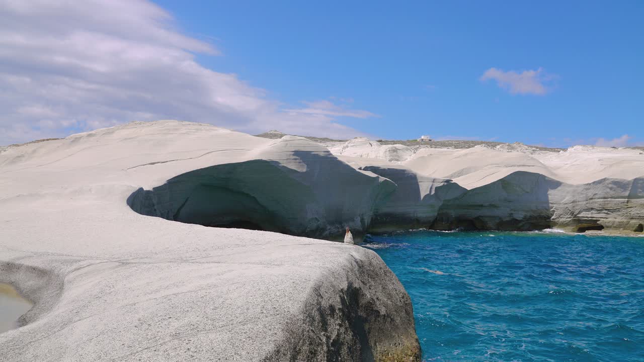 세라키니코 해변, 미로스 섬, 키클라데스 섬, 그리스