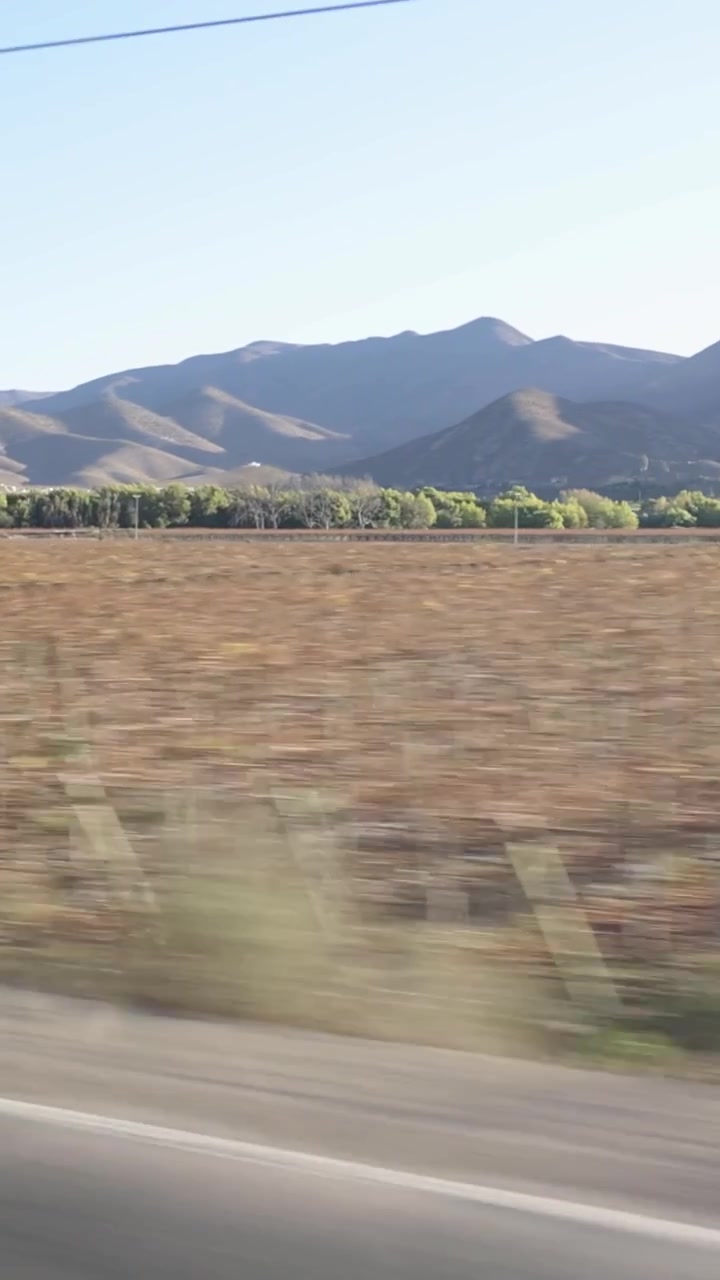 Coquimbo la serena desert road trip car driving northern chile landscape