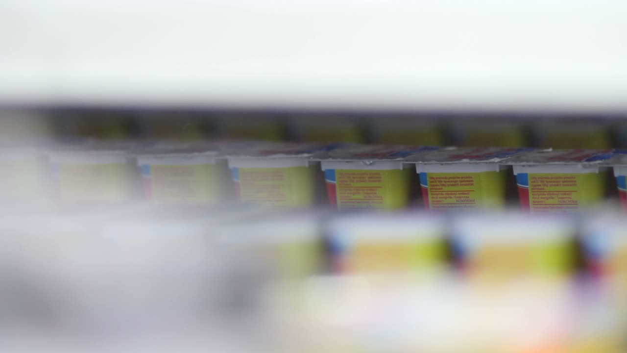 Cooling down packed and sealed cheese spread products