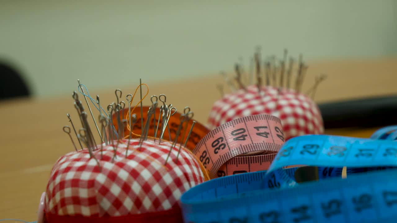Sewing Supplies and Measuring Tape