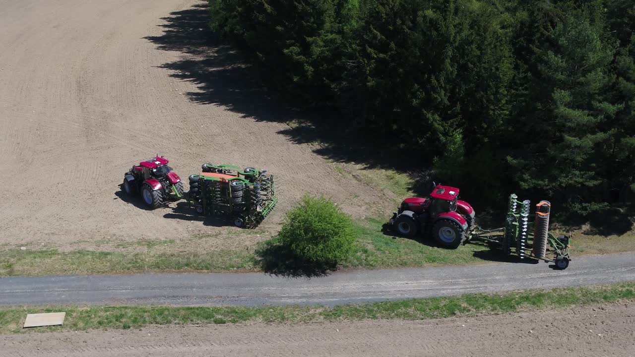 Wide pan right capturing green fields and brown soil under soft afternoon light in Prague’s countryside