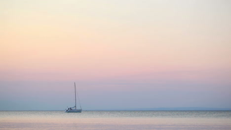 Yacht-at-sunset