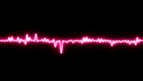 abstract pink waveform.