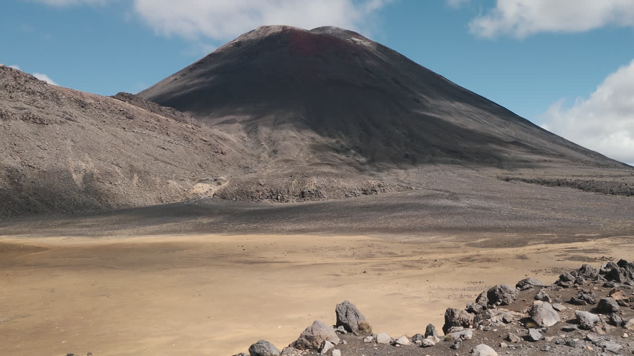 Volcanic Landscape in New Zealand