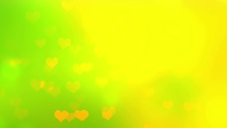 abstract valentine background with bokeh and hearts