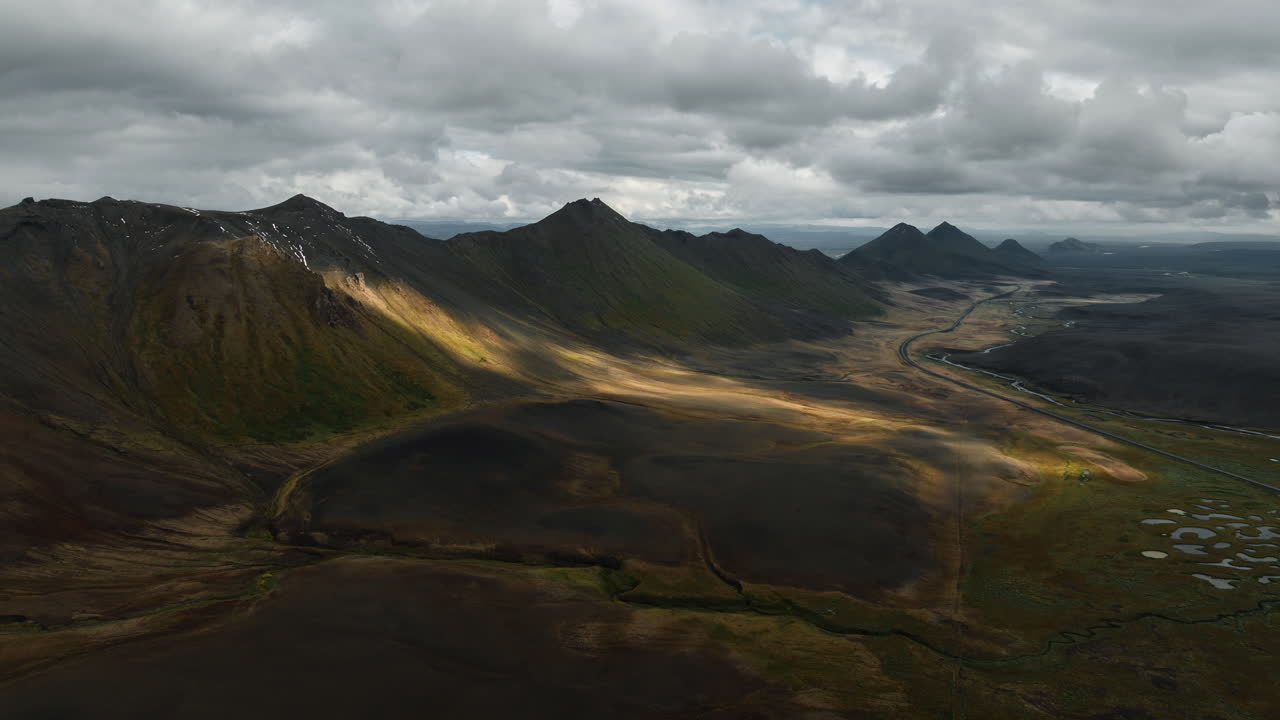 Icelandic Mountain Landscape