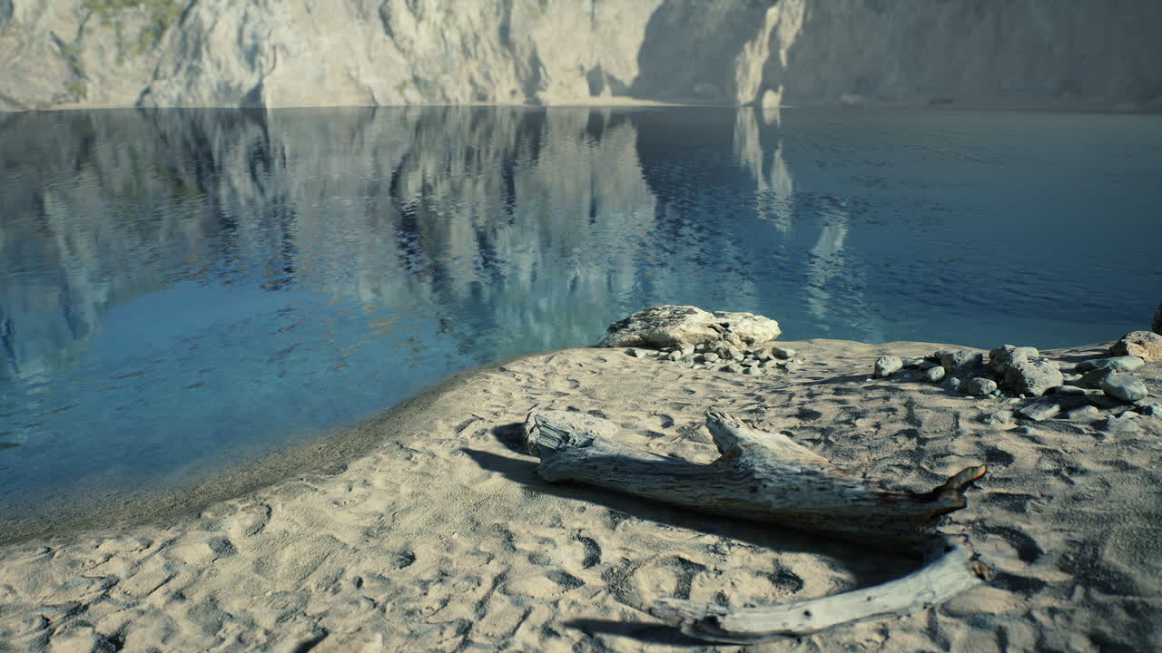 조용한 산강 풍경