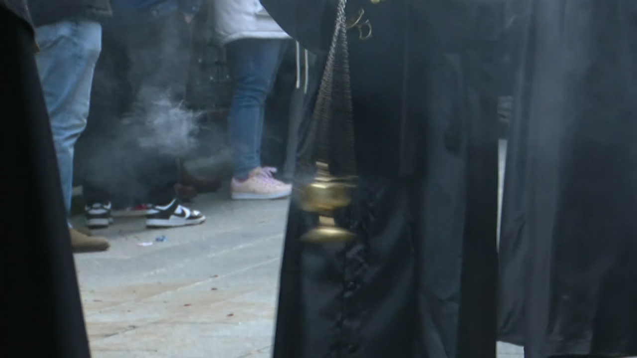 Religious Procession with Incense