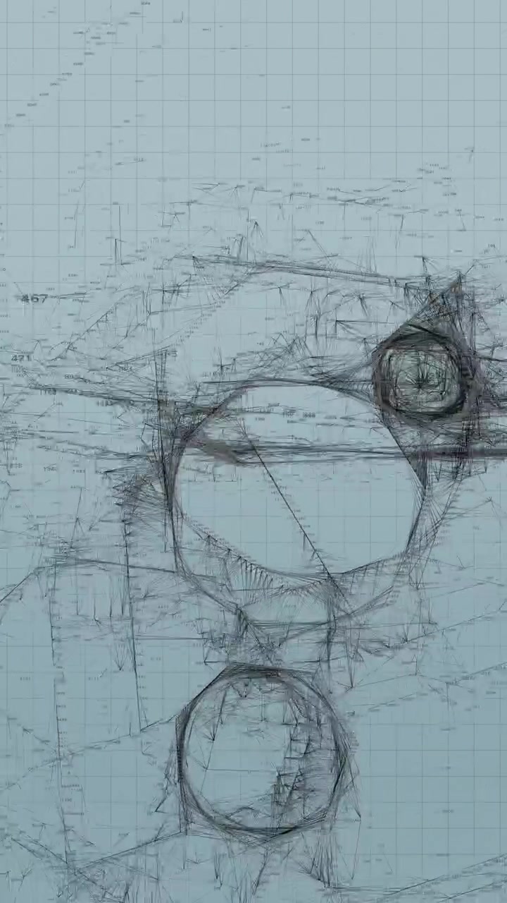 An abstract interpretation of an architecture CAD system representing digital connectivity and conceptual design. Great for big data, cloud computing, and tech-driven art.