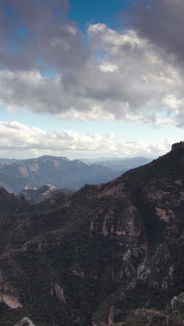 copper-canyon-Barrancas-del-Cobre,-northern-mexico-in-vertical