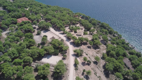 Kroatische-Inseln-Mit-Drohnenaufnahme-In-4k