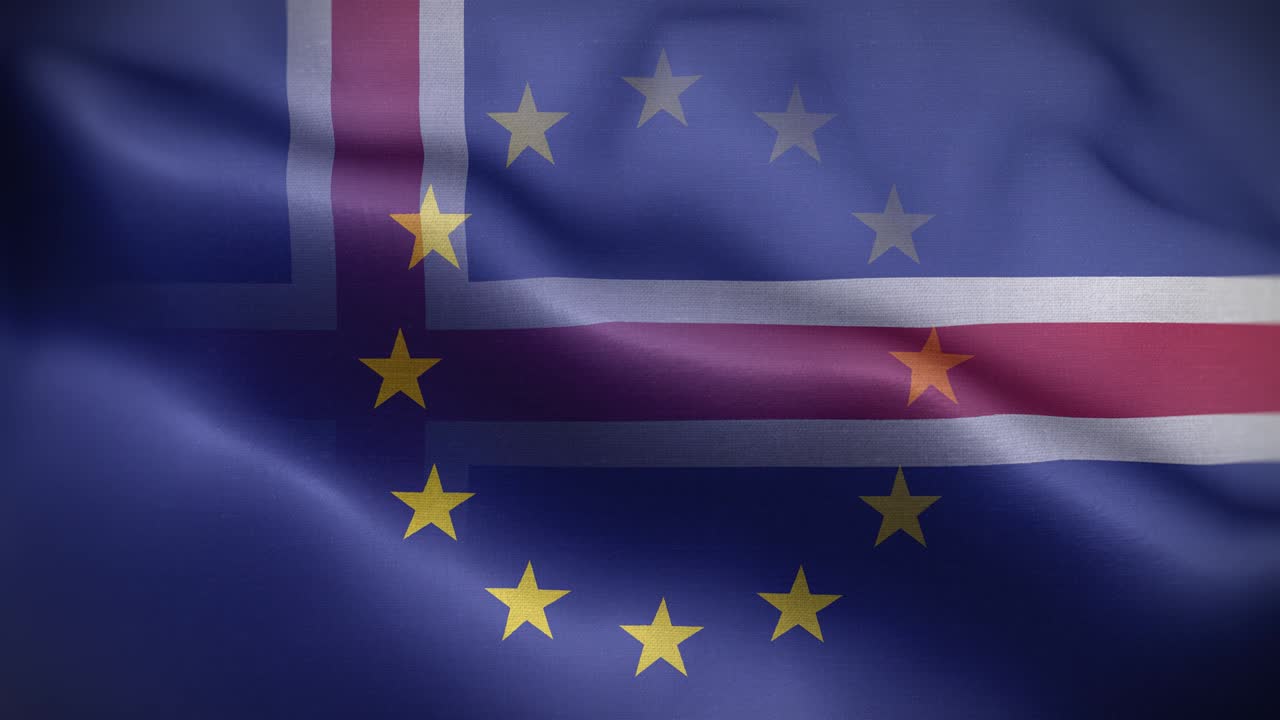 아이슬란드 발 루프 배경 4k