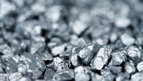 heap of silver nuggets background (seamless loopable)