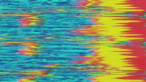 diseño único abstracto animación digital ruido de píxeles error de fallo daño de video