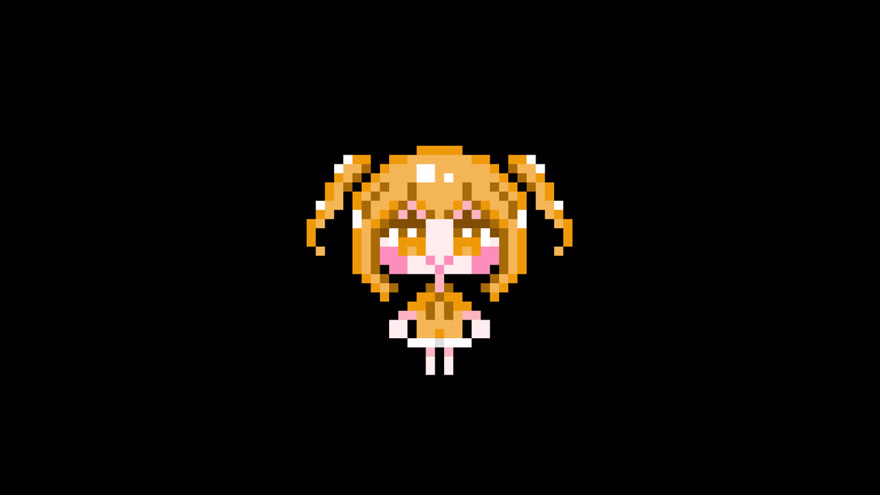Pixel girl 03 Waiting Looping animation. 1080p (8).mov