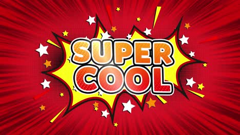 Super Cool Comic Book Style Graphic Design