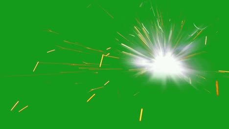 fire sparks green screen motion graphics