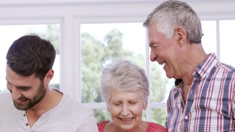 Extended-family-smiling-together