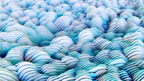 forma de onda abstracta. animación en 4k y uhd.