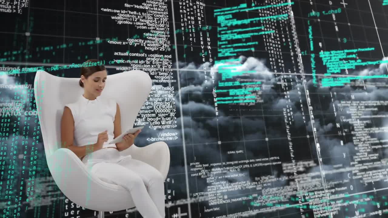 ⁇  의자 에 앉아 있는 여자