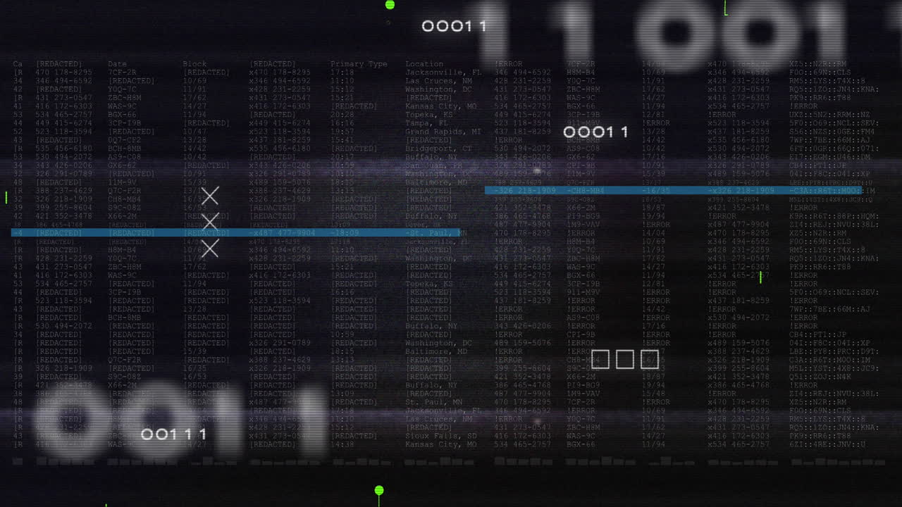 컴퓨터 메인보드에서 데이터 처리의 애니메이션