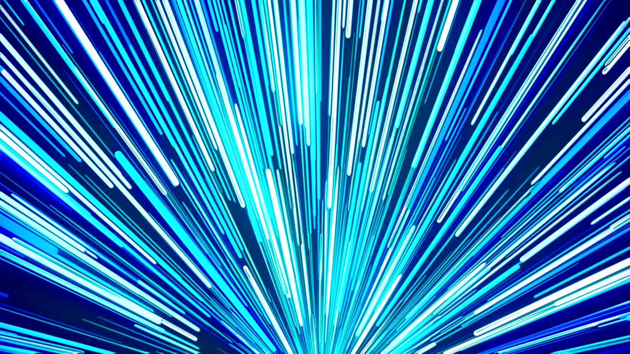 파란색으로 올라가는 광선